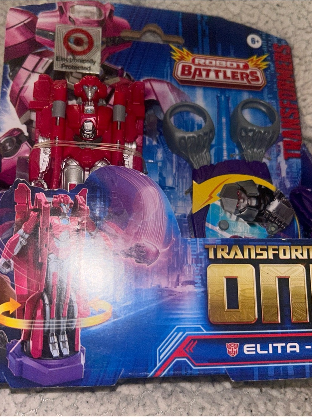 HASBRO TRANSFORMERS ONE ROBOT BATTLERS ELITA-1 ACTION FIGURE